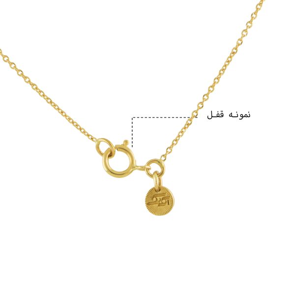 گردنبند سه نگین - Image 5