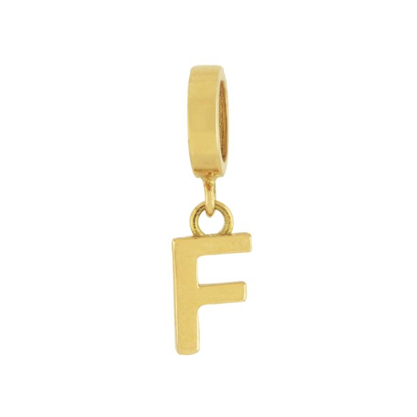 آویز چارم حروف F